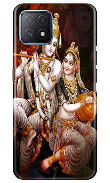 Radha Krishna Mobile Back Case for Oppo A73 5G (Design - 292)