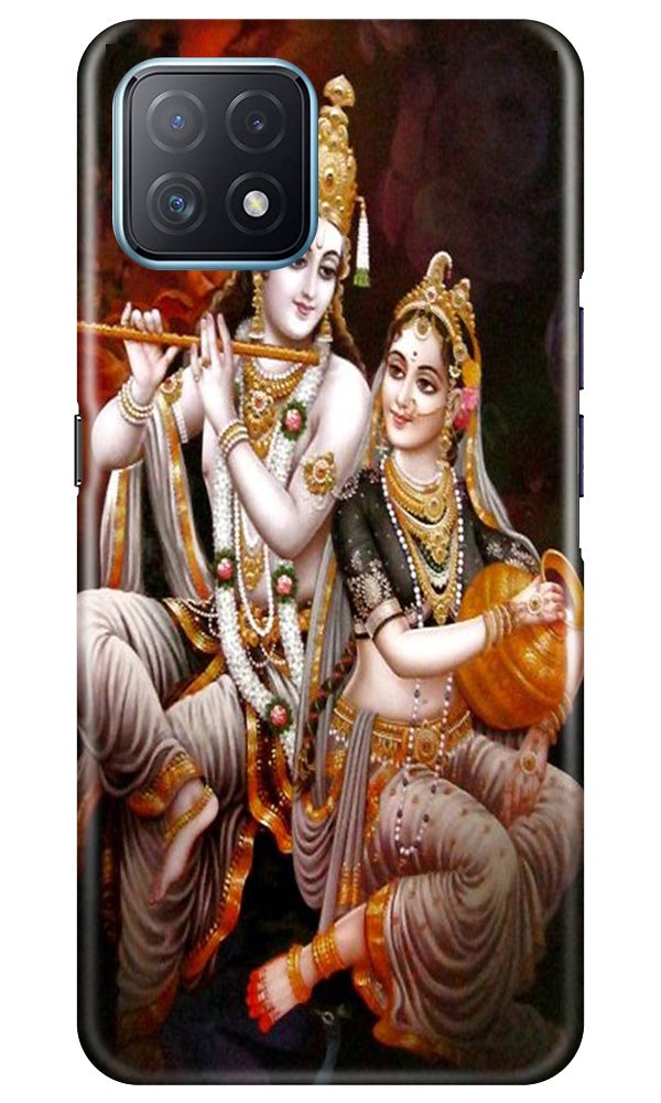 Radha Krishna Case for Oppo A73 5G (Design No. 292)