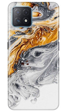 Marble Texture Mobile Back Case for Oppo A73 5G (Design - 310)