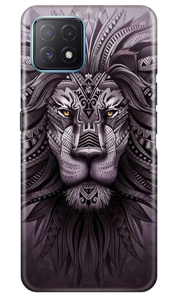 Lion Mobile Back Case for Oppo A73 5G (Design - 315)