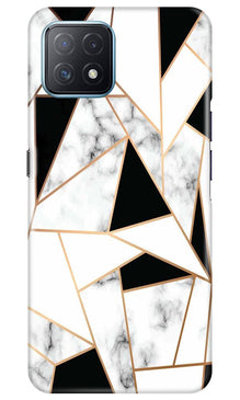 Marble Texture Mobile Back Case for Oppo A73 5G (Design - 322)