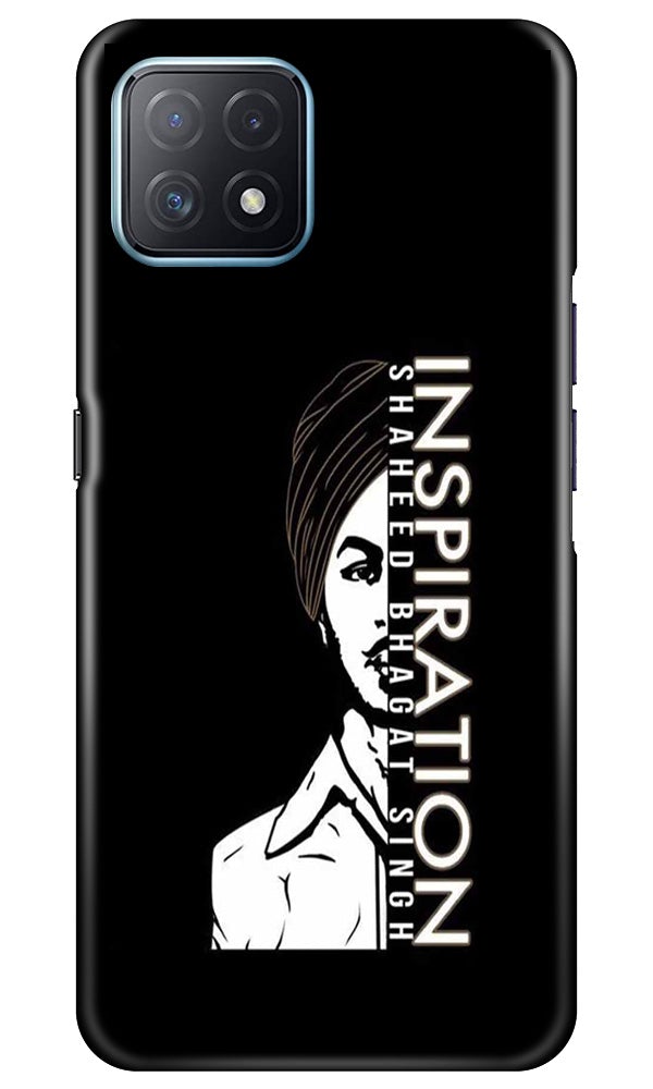 Bhagat Singh Mobile Back Case for Oppo A73 5G (Design - 329)