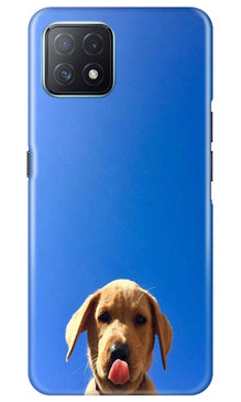 Dog Mobile Back Case for Oppo A73 5G (Design - 332)