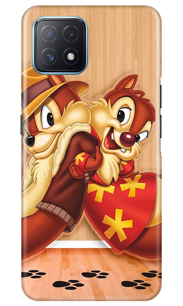 Chip n Dale Mobile Back Case for Oppo A73 5G (Design - 335)