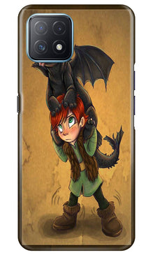 Dragon Mobile Back Case for Oppo A73 5G (Design - 336)