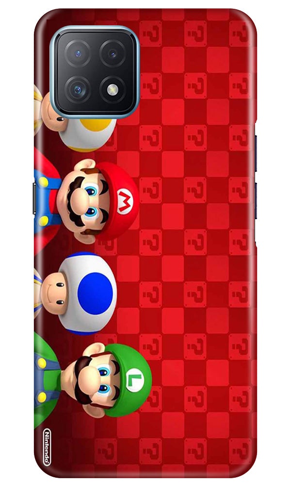 Mario Mobile Back Case for Oppo A73 5G (Design - 337)