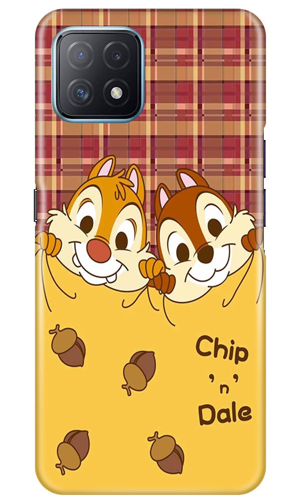 Chip n Dale Mobile Back Case for Oppo A73 5G (Design - 342)