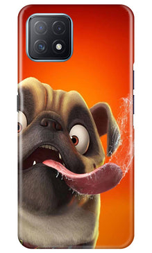 Dog Mobile Back Case for Oppo A73 5G (Design - 343)