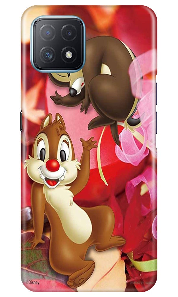 Chip n Dale Mobile Back Case for Oppo A73 5G (Design - 349)