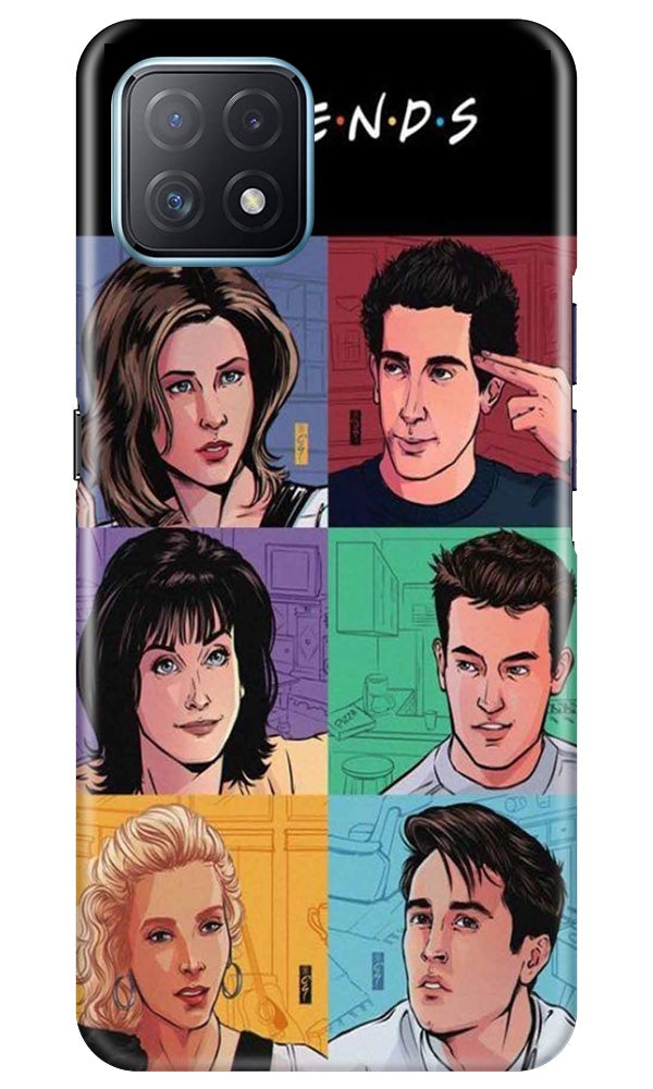Friends Mobile Back Case for Oppo A73 5G (Design - 357)
