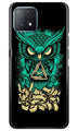 Owl Mobile Back Case for Oppo A73 5G (Design - 358)