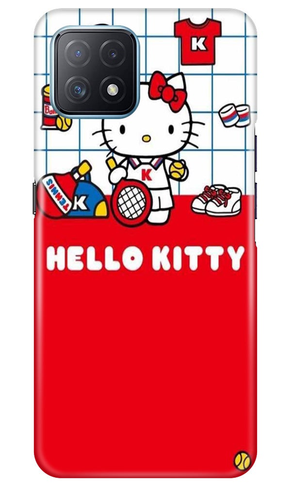Hello Kitty Mobile Back Case for Oppo A73 5G (Design - 363)
