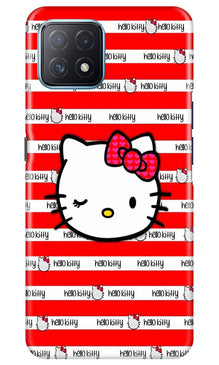 Hello Kitty Mobile Back Case for Oppo A73 5G (Design - 364)