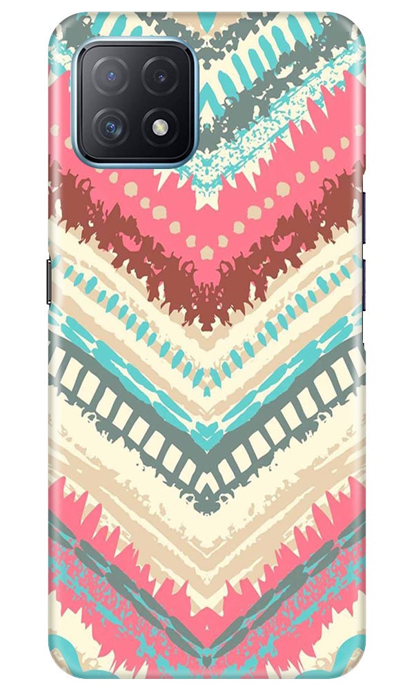 Pattern Mobile Back Case for Oppo A73 5G (Design - 368)