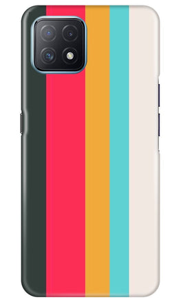 Color Pattern Mobile Back Case for Oppo A73 5G (Design - 369)