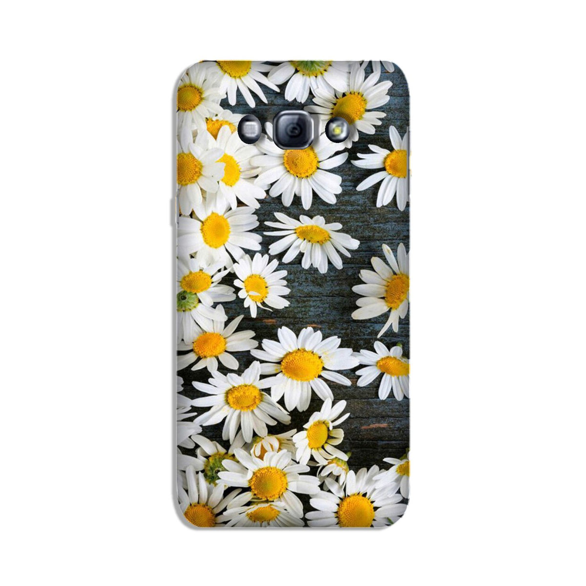 White flowers Case for Galaxy A8 (2015)