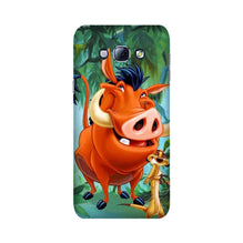 Timon and Pumbaa Mobile Back Case for Galaxy A8 (2015)  (Design - 305)