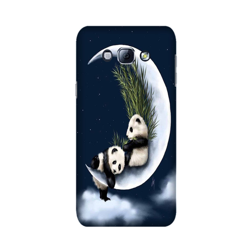 Panda Moon Mobile Back Case for Galaxy A8 (2015)  (Design - 318)