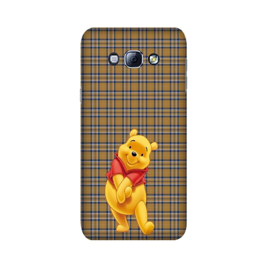 Pooh Mobile Back Case for Galaxy A8 (2015)  (Design - 321)