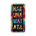 Hakuna Matata Mobile Back Case for Galaxy A8 (2015)  (Design - 323)