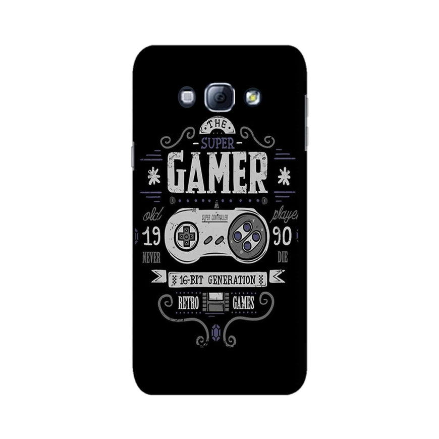 Gamer Mobile Back Case for Galaxy A8 (2015)  (Design - 330)