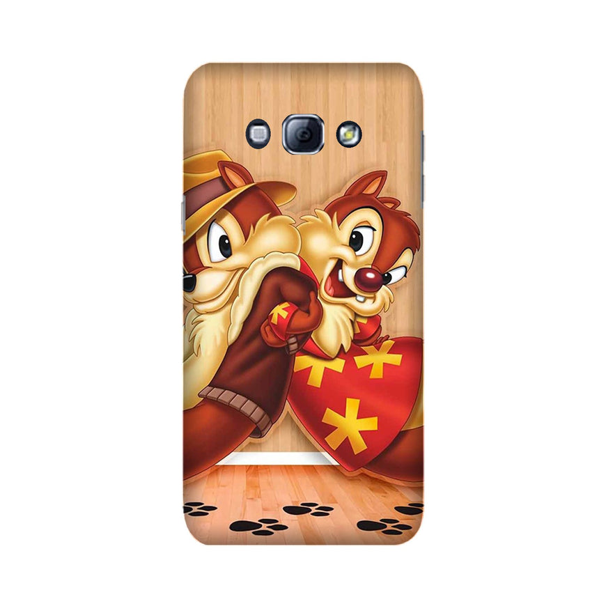 Chip n Dale Mobile Back Case for Galaxy A8 (2015)  (Design - 335)