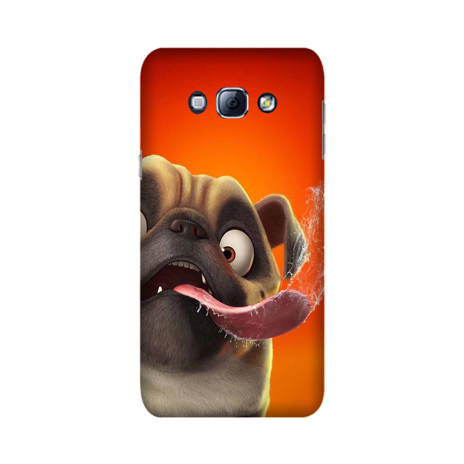 Dog Mobile Back Case for Galaxy A8 (2015)  (Design - 343)