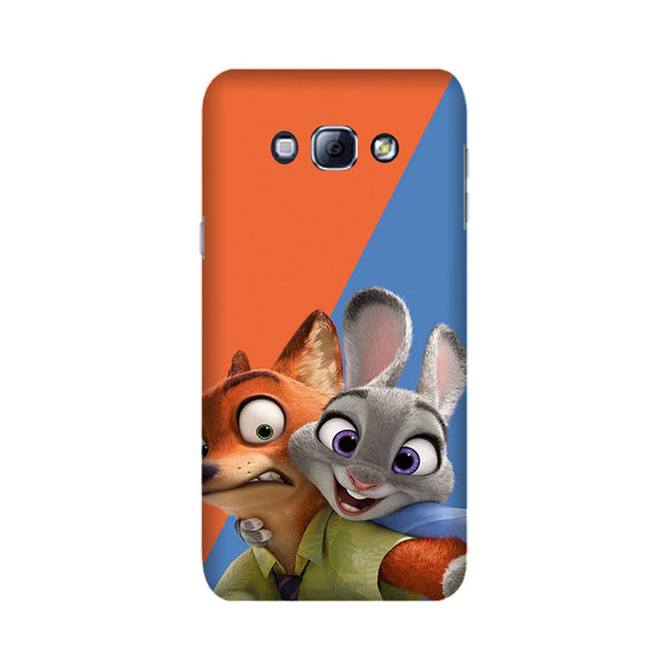 Cartoon Mobile Back Case for Galaxy A8 (2015)  (Design - 346)