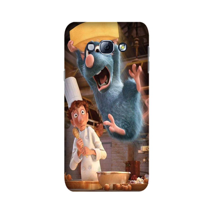 Ratatouille Mobile Back Case for Galaxy A8 (2015)  (Design - 347)