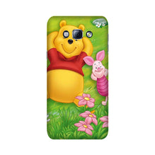 Winnie The Pooh Mobile Back Case for Galaxy A8 (2015)  (Design - 348)