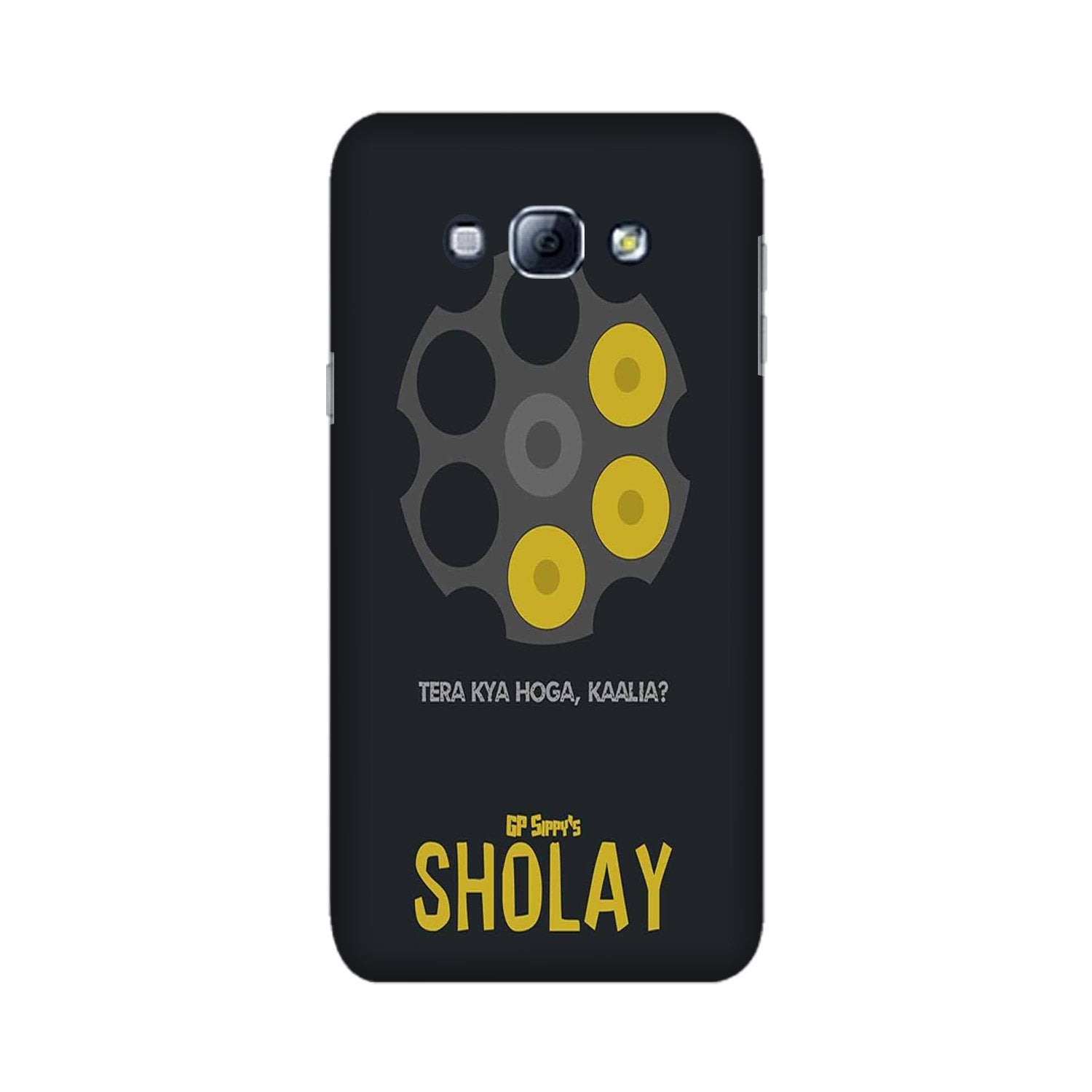Sholay Mobile Back Case for Galaxy A8 (2015)  (Design - 356)