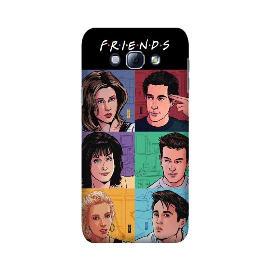 Friends Mobile Back Case for Galaxy A8 (2015)  (Design - 357)