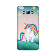 Unicorn Mobile Back Case for Galaxy A8 (2015)  (Design - 366)