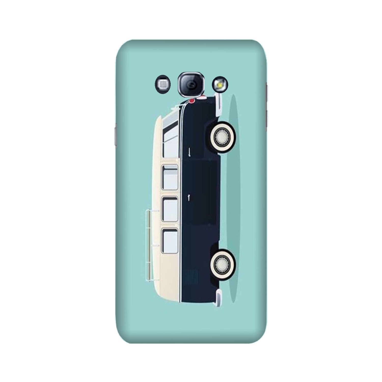 Travel Bus Mobile Back Case for Galaxy A8 (2015)  (Design - 379)
