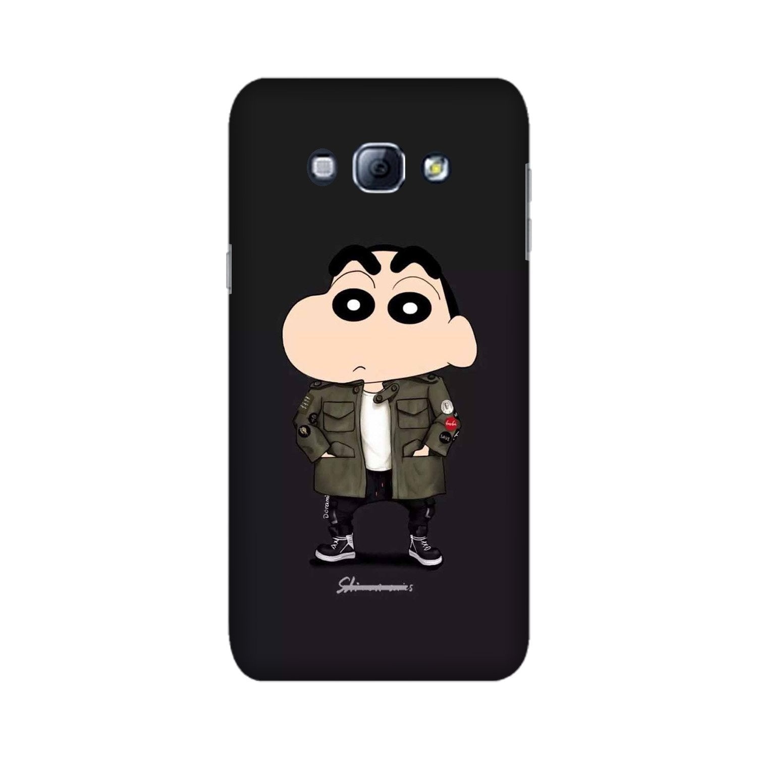 Shin Chan Mobile Back Case for Galaxy A8 (2015)  (Design - 391)