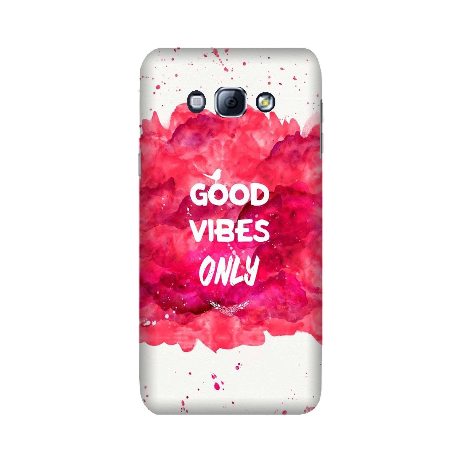 Good Vibes Only Mobile Back Case for Galaxy A8 (2015)  (Design - 393)