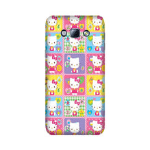 Kitty Mobile Back Case for Galaxy A8 (2015)  (Design - 400)
