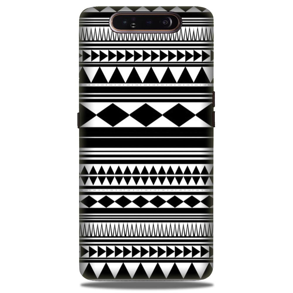 Black white Pattern Case for Samsung Galaxy A80