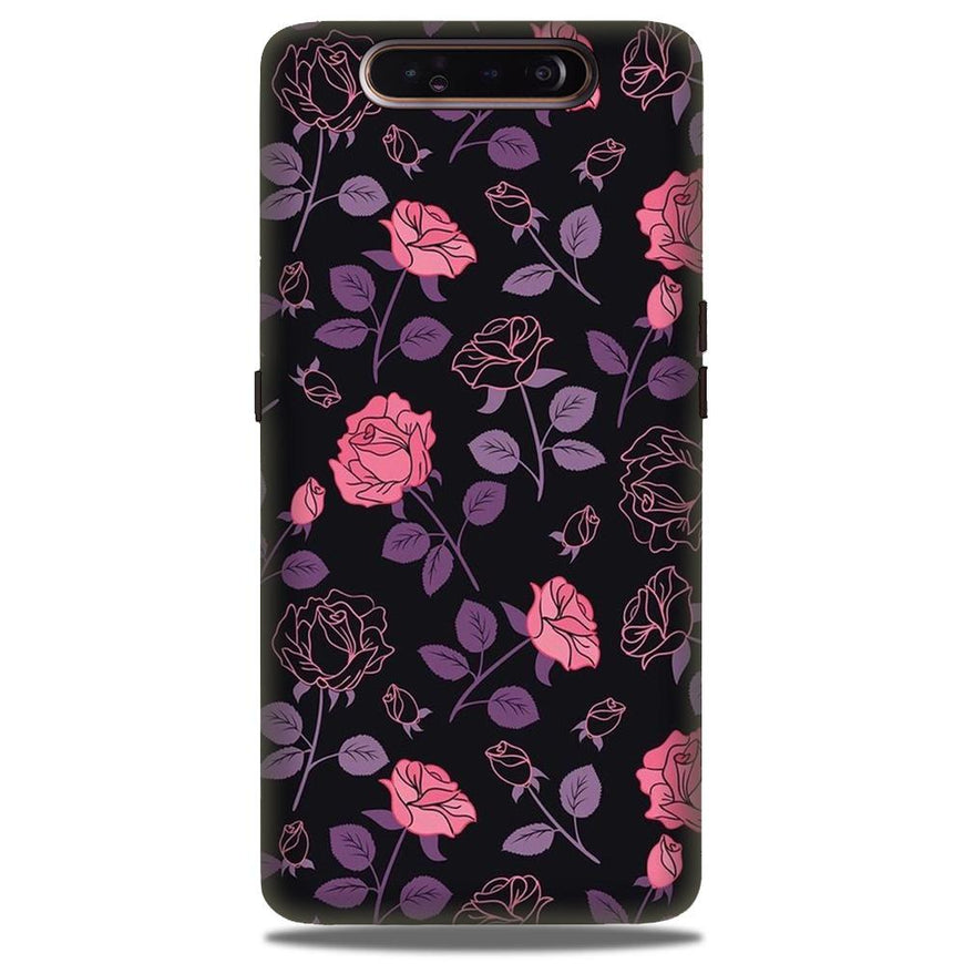 Rose Black Background Case for Samsung Galaxy A90