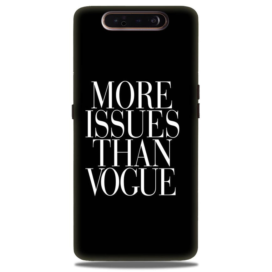 More Issues than Vague Case for Samsung Galaxy A80