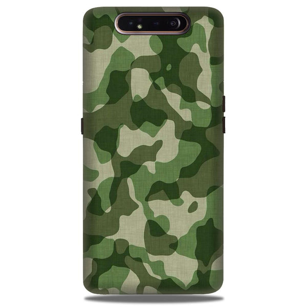 Army Camouflage Case for Samsung Galaxy A80  (Design - 106)