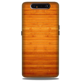 Wooden Look Case for Samsung Galaxy A80(Design - 111)