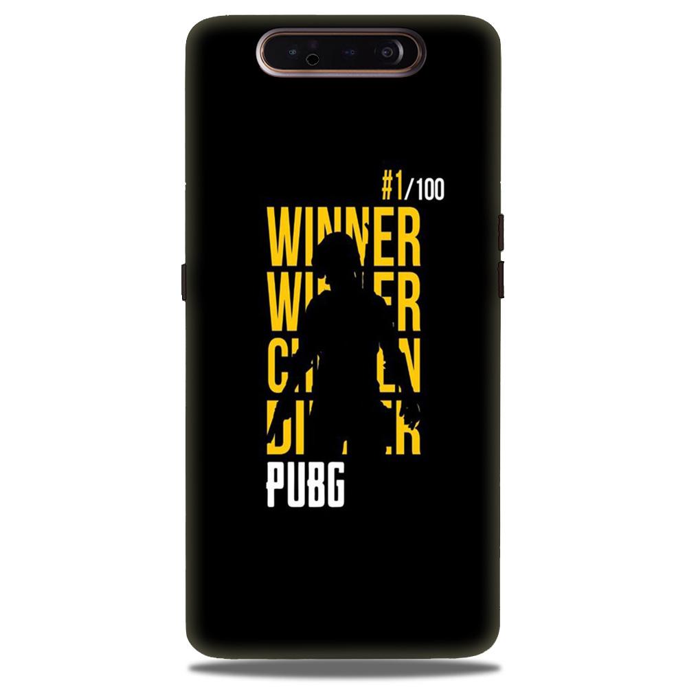 Pubg Winner Winner Case for Samsung Galaxy A80  (Design - 177)