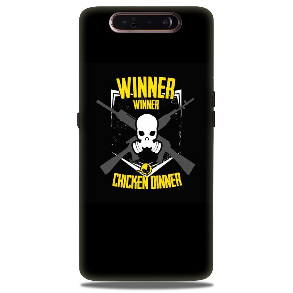 Winner Winner Chicken Dinner Case for Samsung Galaxy A80  (Design - 178)