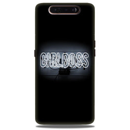 Girl Boss Black Case for Samsung Galaxy A80 (Design No. 268)