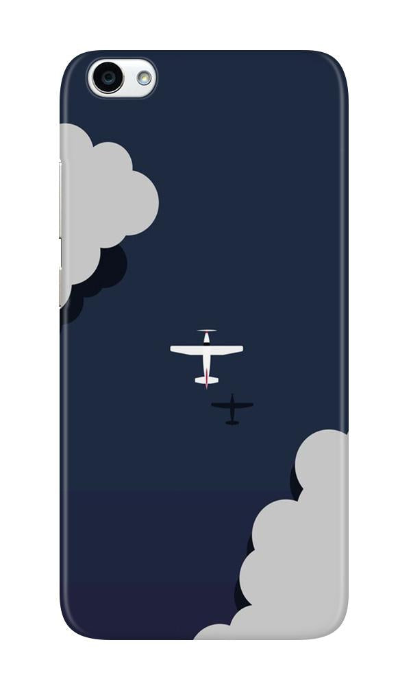 Clouds Plane Case for Oppo A83 (Design - 196)