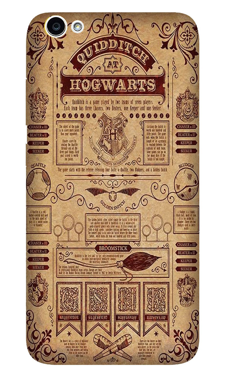 Hogwarts Mobile Back Case for Oppo A71 (Design - 304)