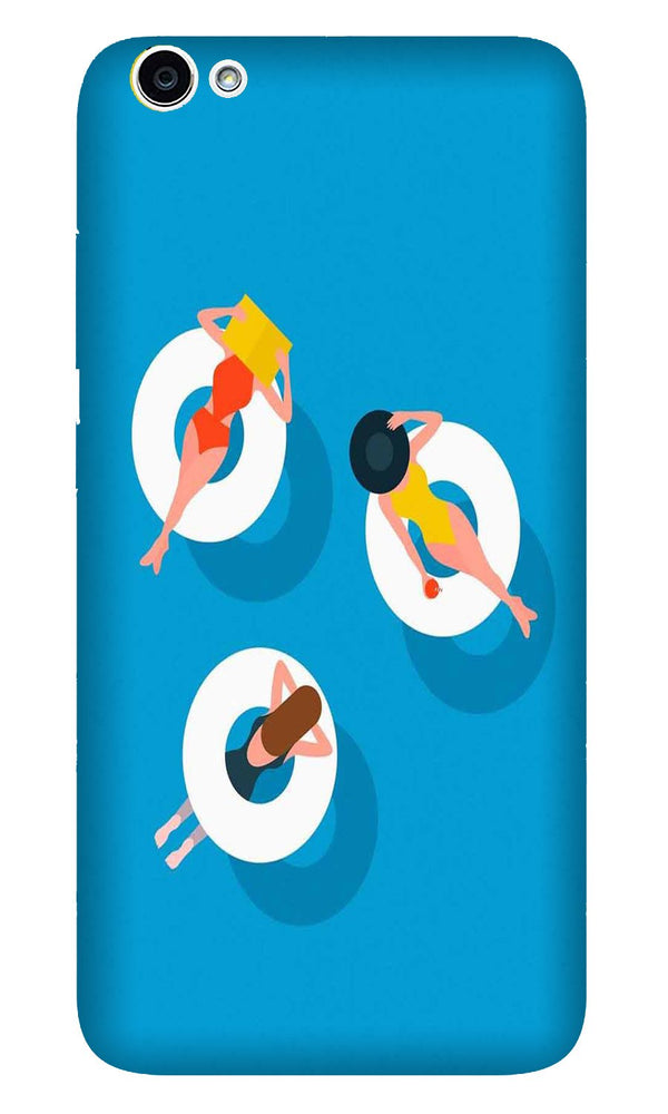 Girlish Mobile Back Case for Vivo V5/ V5s (Design - 306)