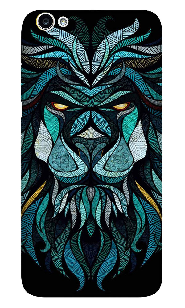 Lion Mobile Back Case for Oppo A71 (Design - 314)