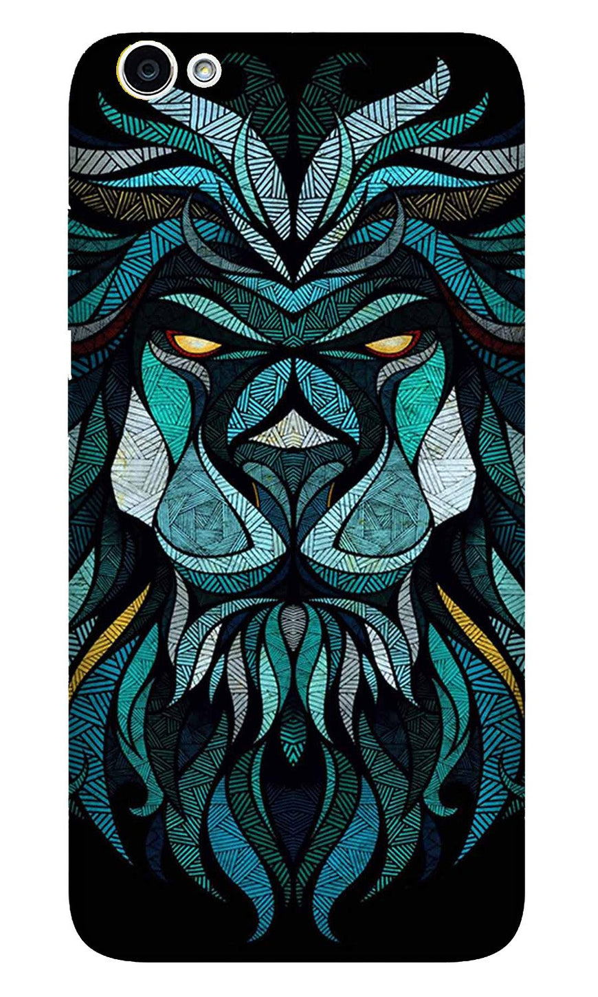 Lion Mobile Back Case for Oppo A83  (Design - 314)